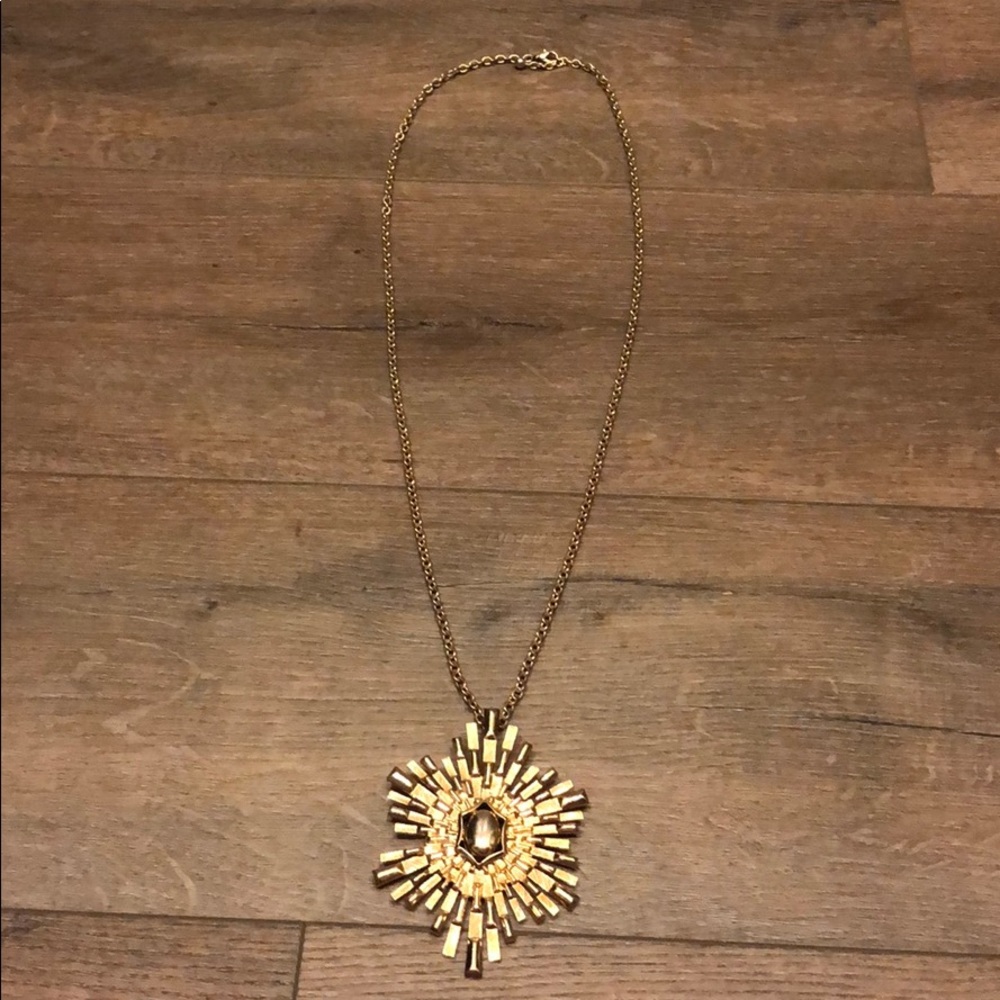 Sunburst Pendant Necklace